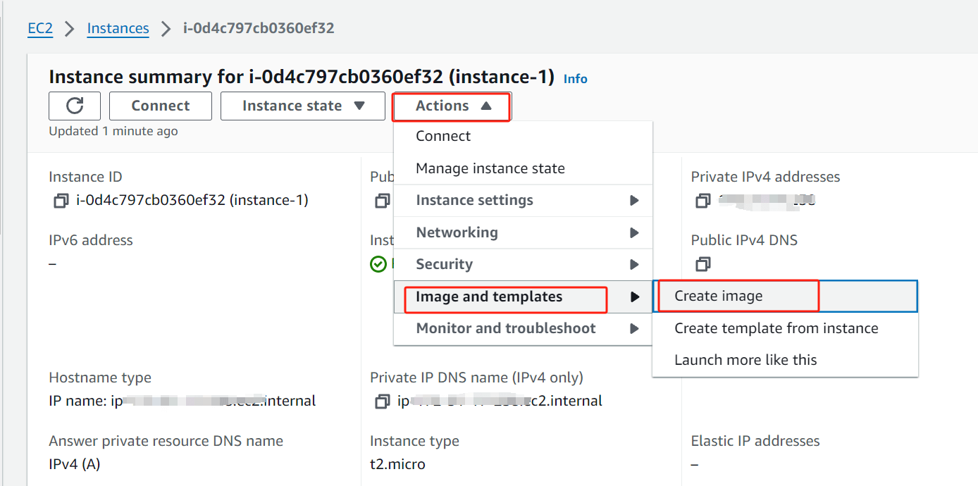 AWS backup EC2 AMI