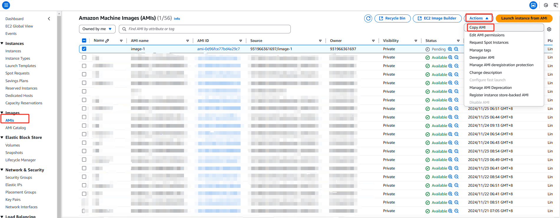 Move an EC2 instance to another region