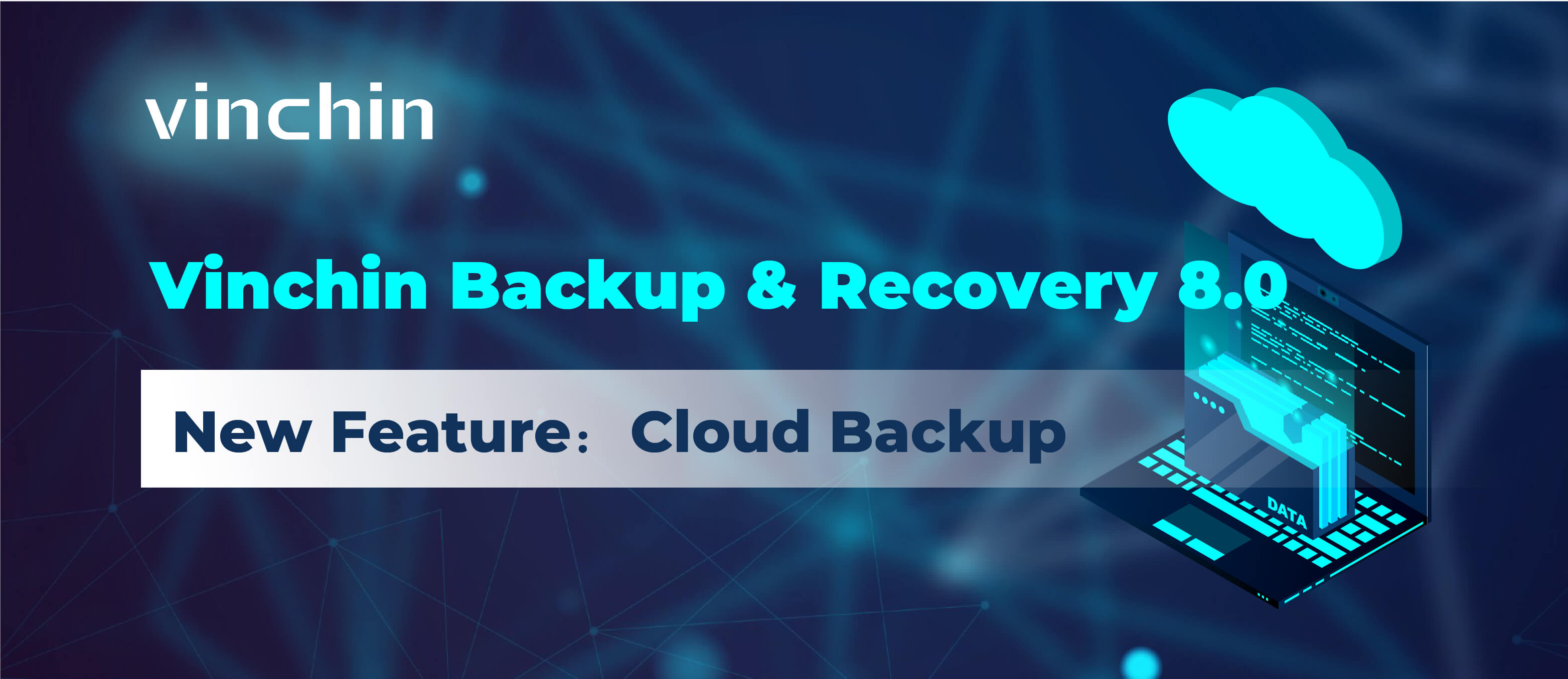 vinchin, backup, recovery, archive, vinchin backup & recovery 8.0, cdp, agentless aws ec2 backup, exchange, cloud backup, data protection