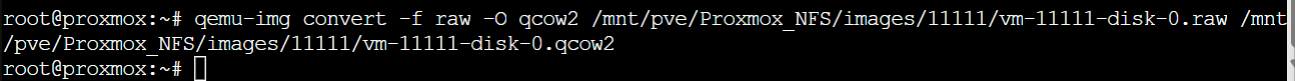 convert raw to qcow2