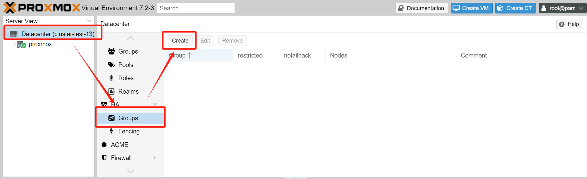 Configuring high availability