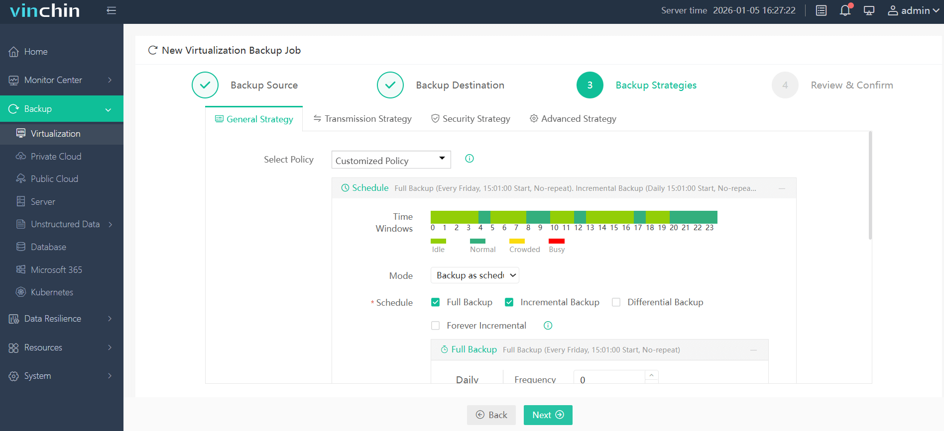 Configure your preferred strategy Configure your preferred strategy