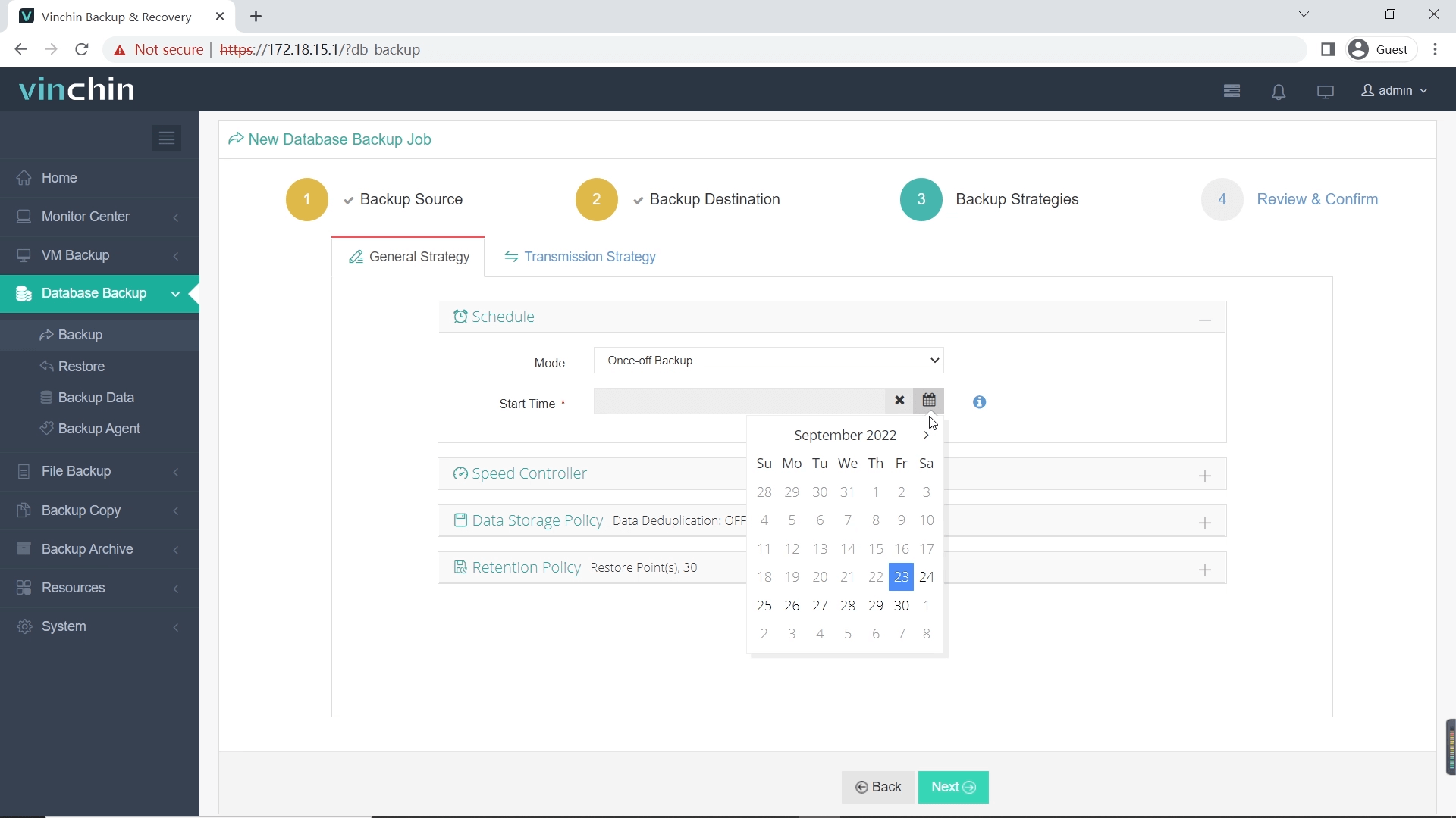 Backup MySQL Database