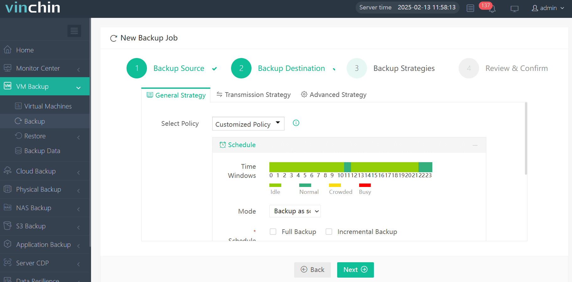 backup rhel