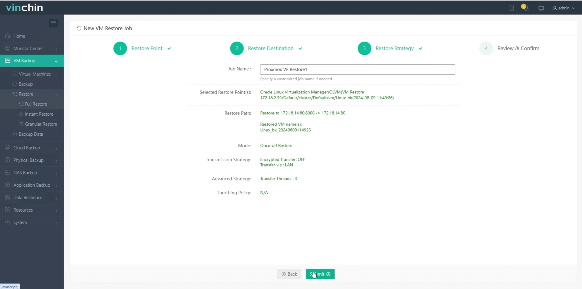 OLVM to Proxmox