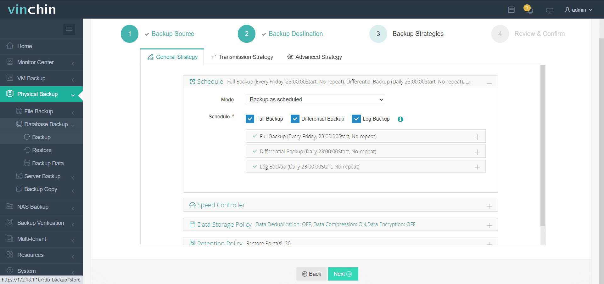 sauvegarde sql server