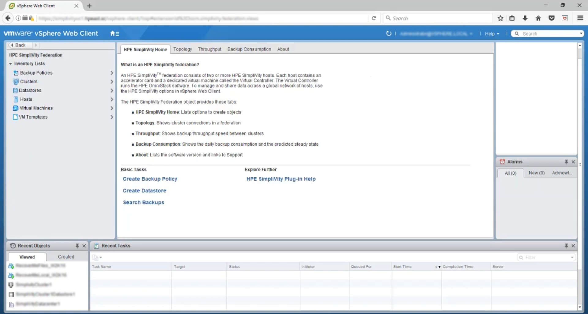 HPE SimpliVity Backup