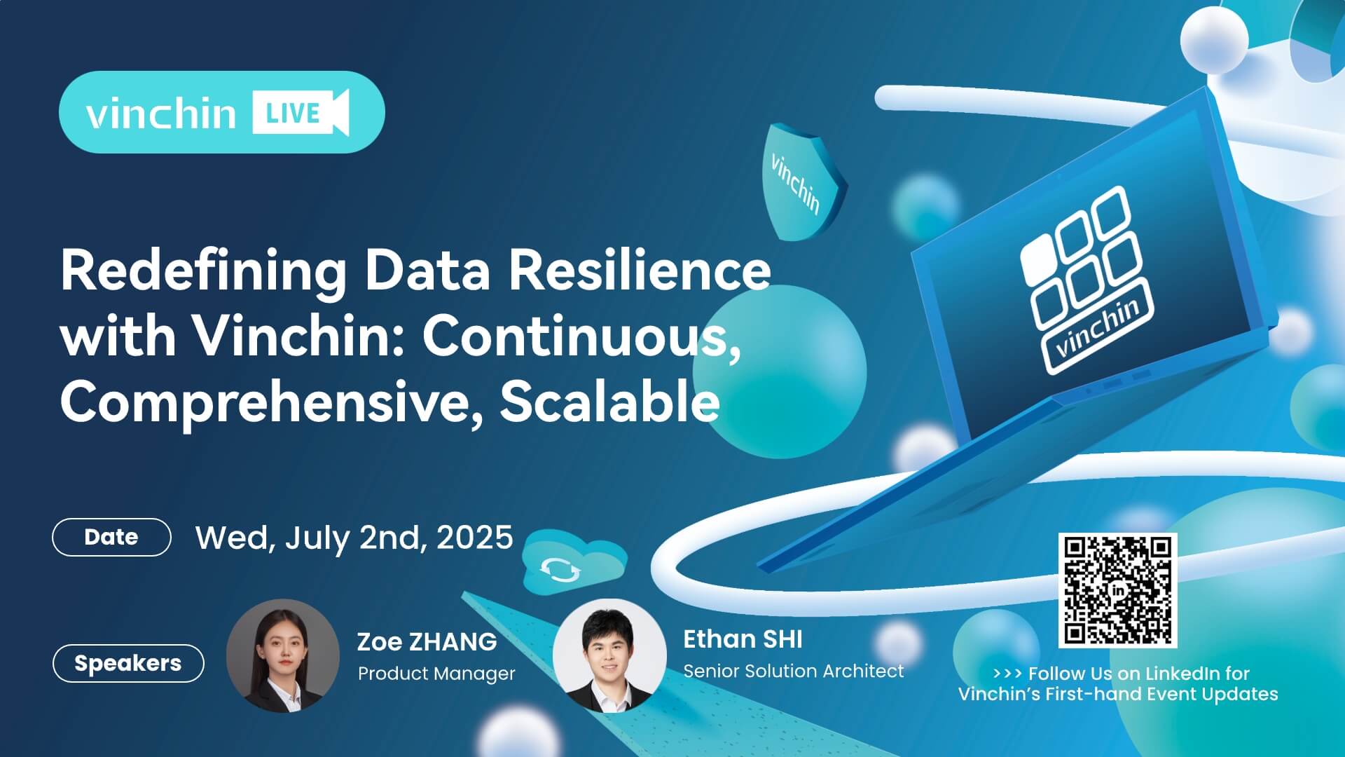 Redefining Data Resilience with Vinchin: Continuous, Comprehensive, Scalable