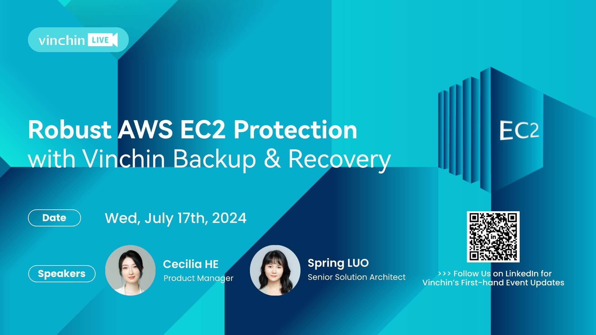 Robust AWS EC2 Protection with Vinchin Backup &  Recovery