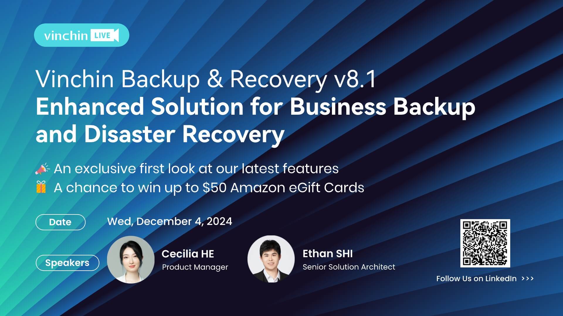 Vinchin Backup & Recovery v8.1 - Enhanced Solution for Business Backup and Disaster Recovery