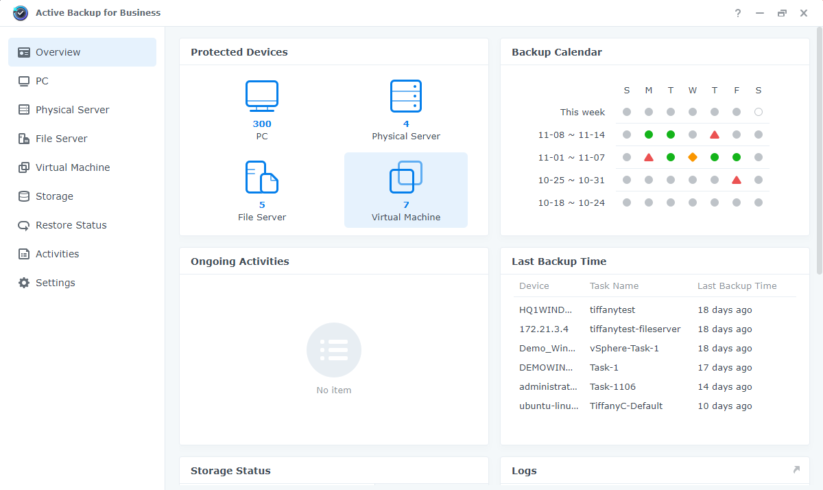 Synology Active Backup for Business
