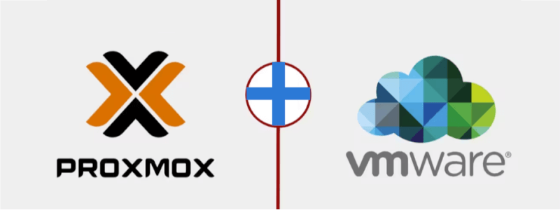 vmware + proxmox